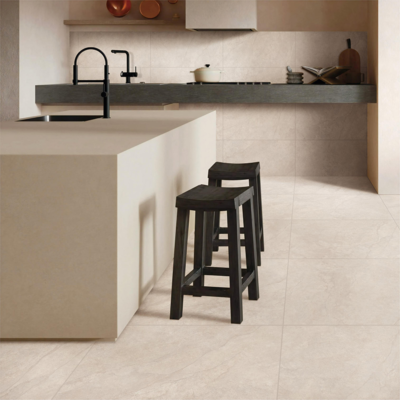Marble Look FLUSSO Series porcelain tile application