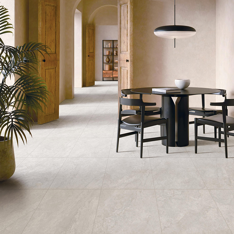 Marble Look FLUSSO Series porcelain tile application