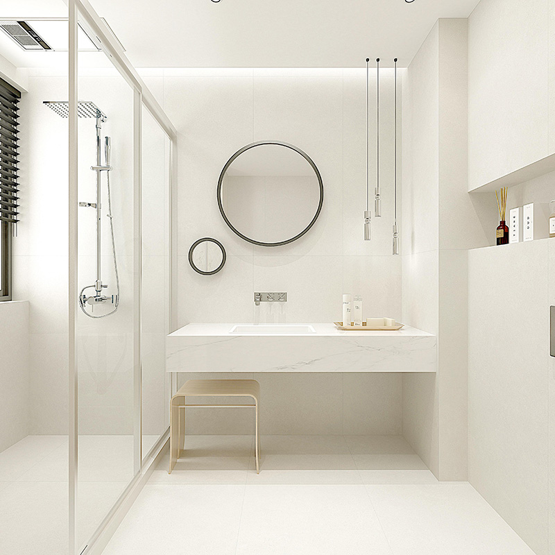 Concrete Stone Look TREX Series porcelain tile application