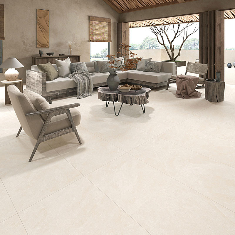 Gravel Look NATURAL Series porcelain tile application
