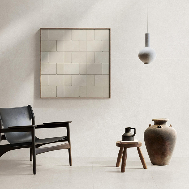Gravel Look FLOESTONE Series porcelain tile application