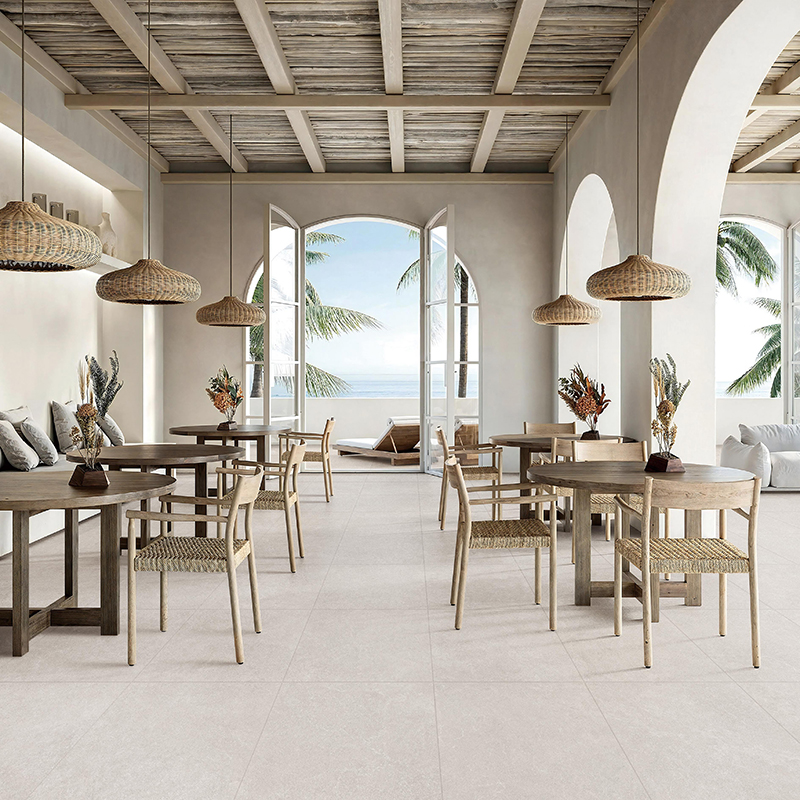 Gravel Look FLOESTONE Series porcelain tile application