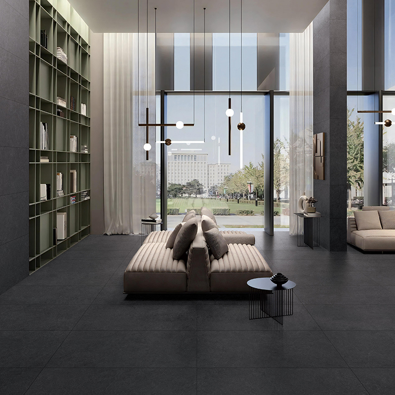 Gravel Look FLOESTONE Series porcelain tile application