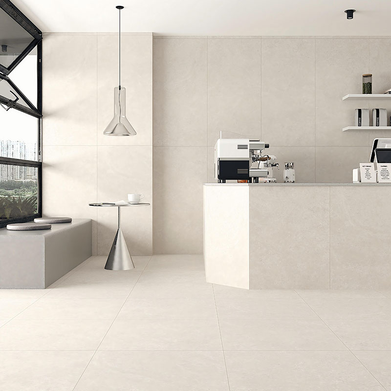 Limestone Look CAWRY Series porcelain tile application