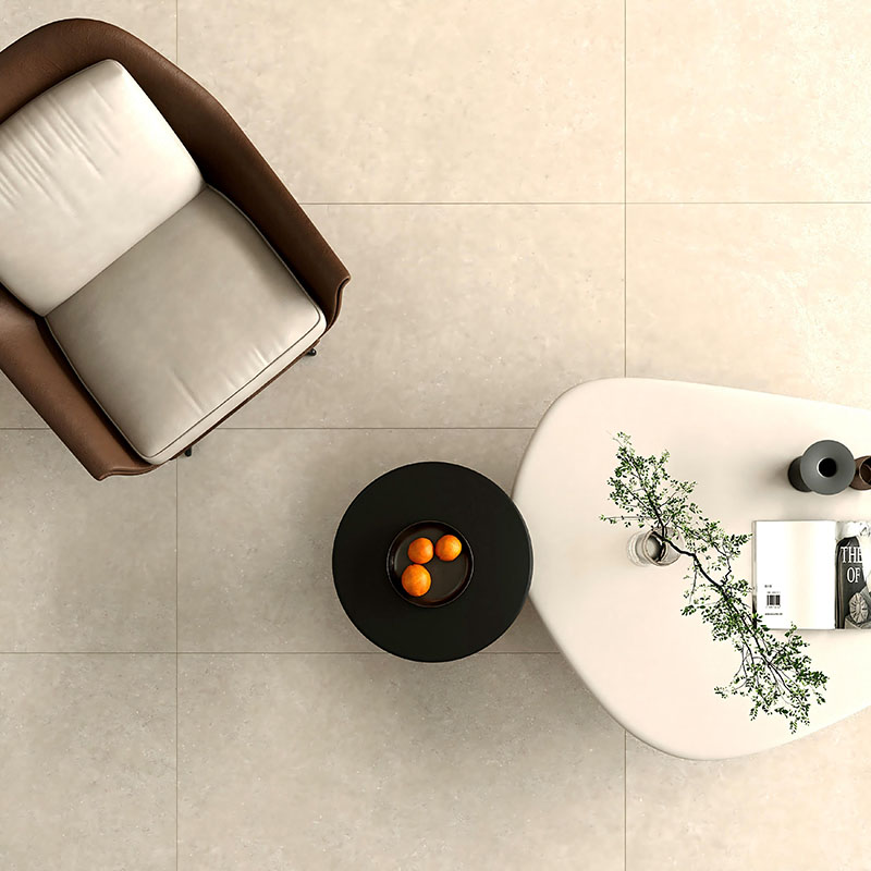 Limestone Look CAWRY Series porcelain tile application